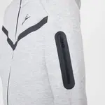 Толстовка для девочек Nike Sportswear Tech Fleece, серый - фото 5