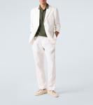 Поло Roddy из вафельной ткани Orlebar Brown, Herbal Green - фото 2