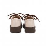 Детские кожаные туфли Детские низкие Budding, коричневый - фото 4