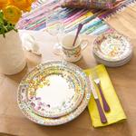 Gien Bagatelle Блюдце для завтрака 18 см Gien Fayencerie, красочный - фото 2