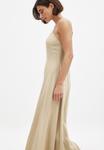Платье макси NA-KD, бежевый - фото 4