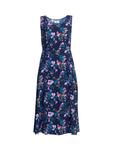Платье Flo из джерси с цветочным принтом Gina Bacconi, Navy/Multi - фото 4