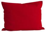 Наволочка beties Basic, красный - глубина: 60 см - фото