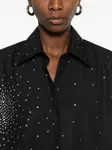 Декорированная рубашка Giuseppe Di Morabito, черный - фото 5