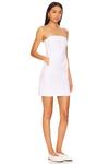Мини-Платье без бретелек от x revolve Norma Kamali, белый - фото 2