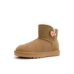 Зимние ботинки женские Hdj, цвет Chestnut - фото 3