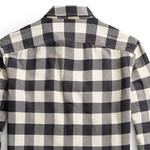 Мужская рубашка Double RL, черный/белый - фото 9