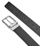 Ремень мужской Calvin Klein двусторонний кожаный, черный - фото 4