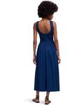 Платье Madewell Sicily Dress - Mid With Poplin, цвет Blue Moon - фото 3