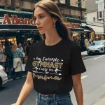 Футболка Funny Gymnastics Mom - фото 3