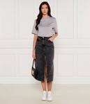 Юбка джинсовая Pinko Gregoriana, черный - фото 2