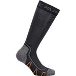 Трекинговые высокие носки из полиэстера CMP, черный - фото