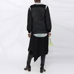 Рубашка женская черная Maison Margiela - фото