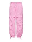 Брюки-карго ONLY Tapered Cargo Pants, цвет pink/rose - фото