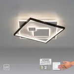 Потолочный светильник MAILAK LED-панель 1 шт. Теплый белый светодиод, отдельное управление (выключатель) Paul Neuhaus, белый - фото 13