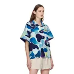 Футболка Bape X Bored Ape Yacht Club в гавайском стиле A BATHING APE, синяя - фото 4