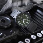 Мужские молодежные зеленые часы MW-240-3B CASIO - фото 4