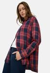 Блуза camel active Button-down blouse, Ink Blue Check/Blue - фото 5