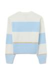 Джемпер OVS STRIPED CREW NECK, White/Light Blue/White - фото 2