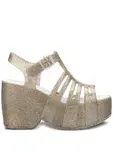 Босоножки на платформе Melissa, золотой - фото