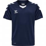 Рубашка hmlcore xk poly jersey s/s kids Hummel, синий - фото