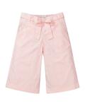 Hope & Henry Широкие укороченные брюки с бантом, розовый - фото