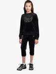 Детский свитшот с логотипом Juicy Couture, Jet Black - фото 2