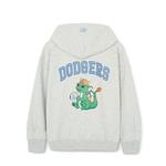 Свитшот Light Heather Gray детский MLB, серый - фото