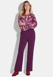 Брюки GOLDNER Trousers, Berry - фото 2
