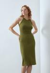 Платье-футляр Anna Field, хаки - фото 2