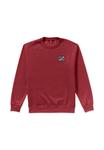 Толстовка Volcom HYDRO CREW, Burnt Red/Red - фото 7