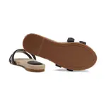 Тапочки из тисненой кожи Tommy Hilfiger, черный - фото 4