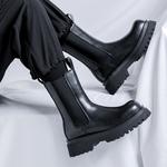 Ботинки Челси мужские черный Cachiotti - фото 10