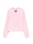 Рубашка с принтом-логотипом Msgm Kids, розовый - фото 2
