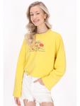 Толстовка IZIA, желтый - фото 3
