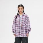 Футболка унисекс Swag LOOX! в красную клетку - фото 10