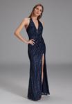 Вечернее платье HEY KYLA Swing, темно-синий - фото