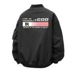 DJ.SPIRIT Куртка Unisex, Black (Baseball Collar Upgraded) - фото