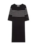Наше полосатое платье Busnel, черный - фото