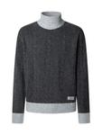 Свитер Pepe Jeans Purcel, Light grey/Dark grey - фото