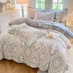 LUOLAI HOME Комплект постельного белья, 150 см, 4 предмета - фото 5