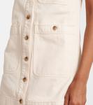 Мини-платье Oakley из денима Veronica Beard, экрю - фото 5