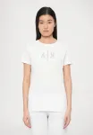 Футболка с принтом Armani Exchange, Optic White - фото