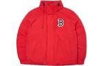 Пуховик мужской красный Mlb - фото