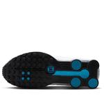 Кроссовки Nike Shox R4 'Metallic Silver White Blue Lagoon', серебряный - фото 6