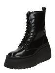 Ботильоны на шнуровке STEVE MADDEN Polar, Black - фото