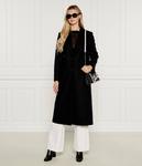 Шерстяное пальто HUGO Mojeni, черный - фото 2