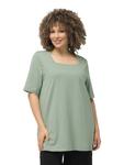 Футболка Ulla Popken, цвет helles moosgrün - фото 2