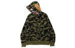 Bape 1st Camo Shark Полная Молния Худи 'Желтый' A BATHING APE, Зеленый Камуфляж - фото 4