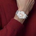 Hamilton Часы Jazzmaster Open Heart Auto H32705151, Silver Dial - фото 9